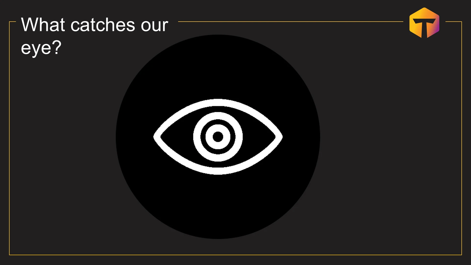 What catches our eye? מתוך המצגת דרכים לגילוי רחפנים