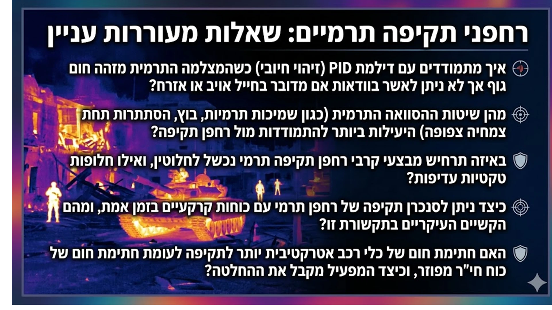 שקופית 04 מתוך המצגת טכנולוגיה תרמית בשימוש רחפנים ונגדם